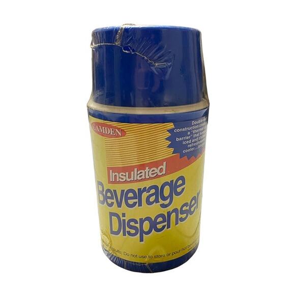 Vintage Camden Insulated Beverage Dispenser New In Original Package - Picture 1 of 1